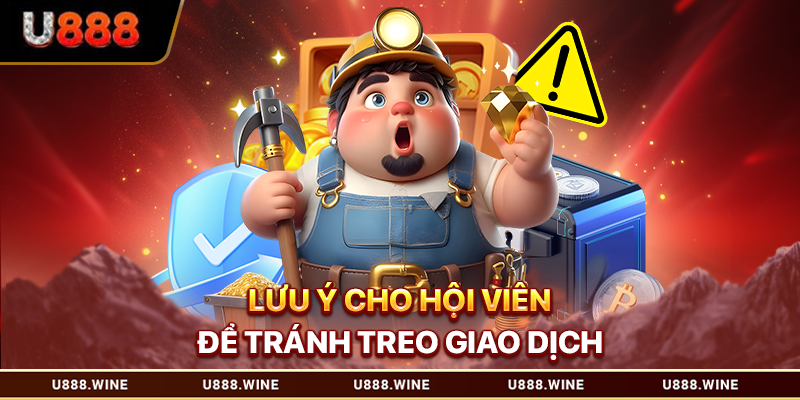 Rút Tiền U888 - Thao Tác Dễ Dàng, Giao Dịch Nhanh Gọn Lưu ý cho hội viên để tránh treo giao dịch